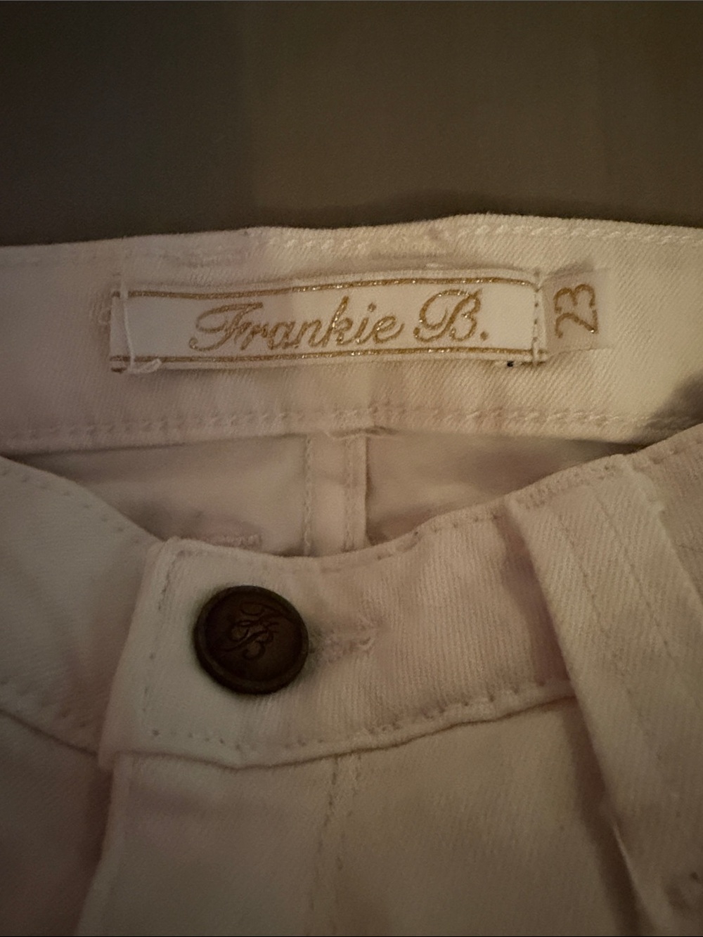 Frankie B. Flare Bellbottom Jeans F Studded Pockets - RARE - Picture 3 of 6